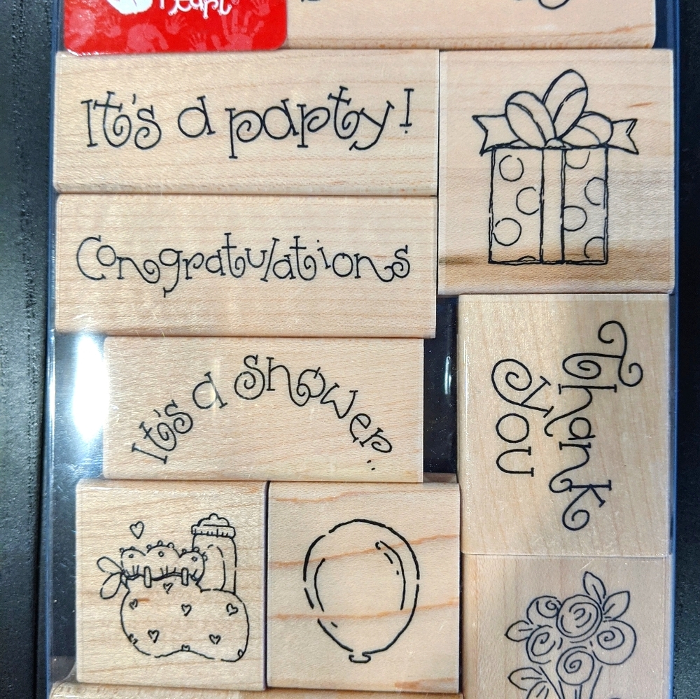 Vintage Close to my Heart Rubber Stamp st